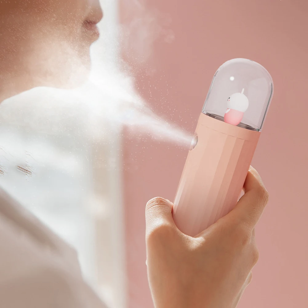  30ml ABS Handheld Alcohol Fogger Sprayer Electric Mini Pulverizador Nano Mist with USB