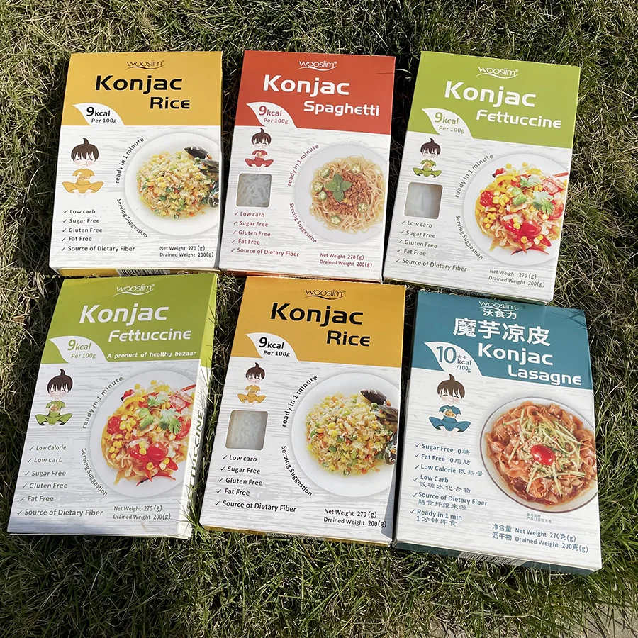 Keto Foods Low Calories Shirataki Noodles Konjac Basil Rice Diabetic Food