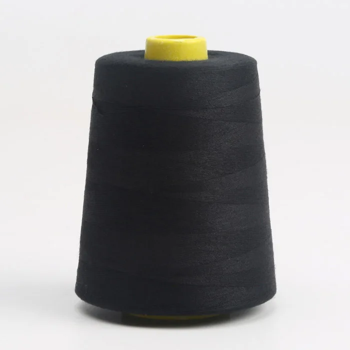 ST93  wholesale price 100% spun polyester dty bag closing sewing thread