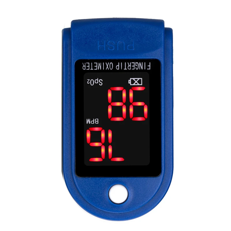 CE certified portable fingertip pulse oximeter SP02 Medical pluse oxi meter finger