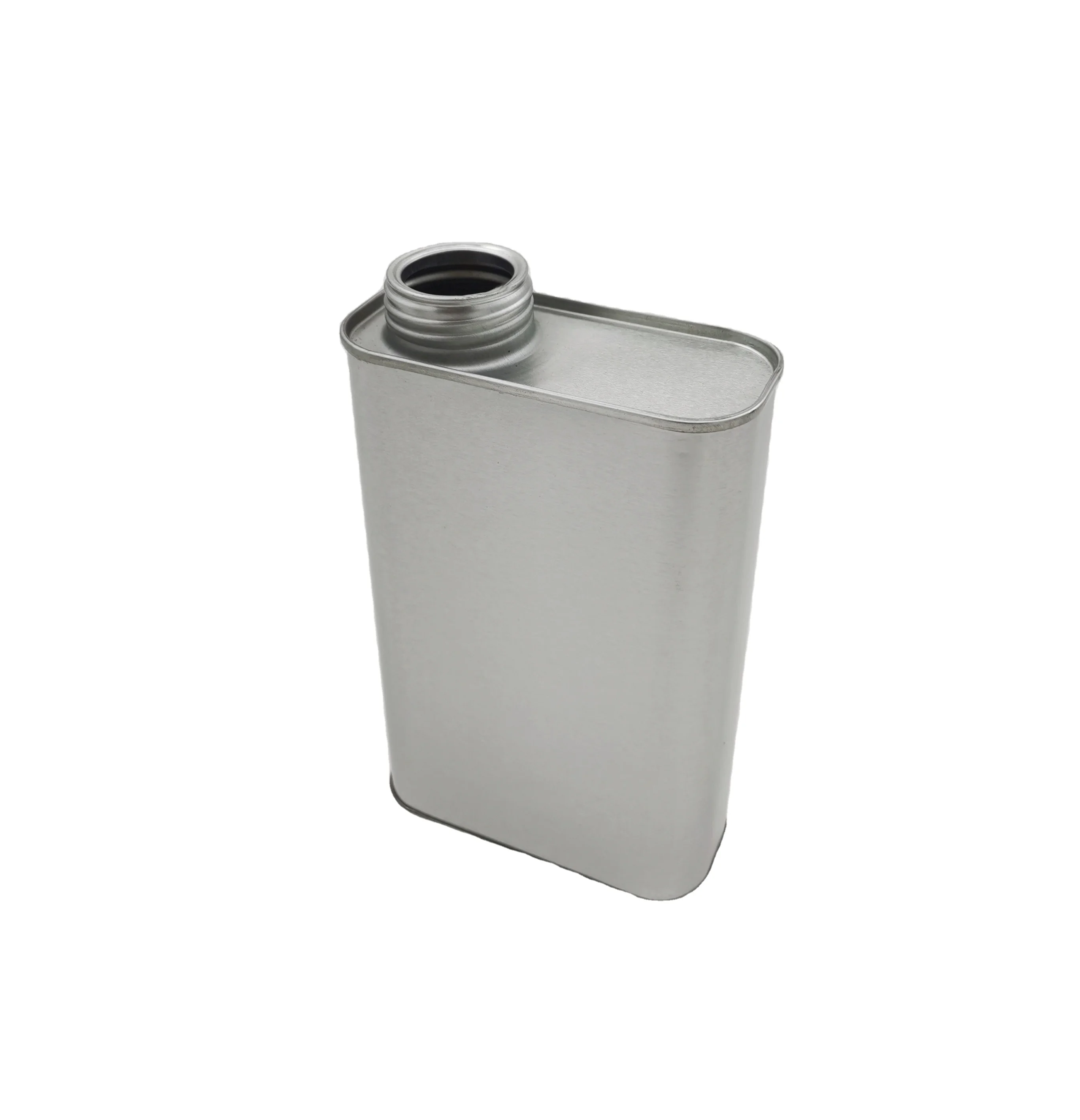 500ml food grade square tin can for edible oil olive oil can16oz metal container cooking oil metal can