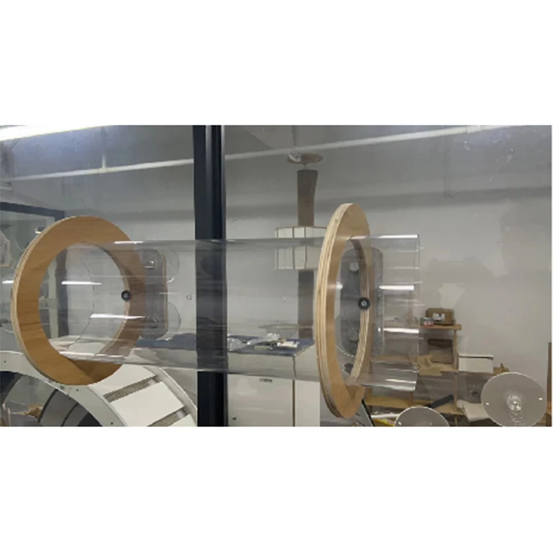 10mm 30mm 60mm  Large Diameter Transparent Plastic Circular Tube Pipe