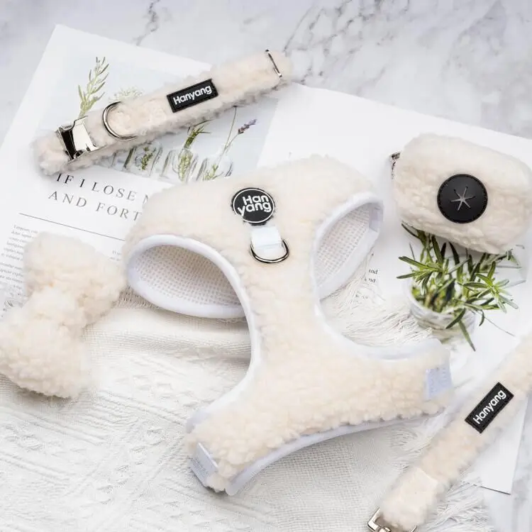 HanYang собачья шлейка 2022 от производителя OEM шлейка для домашних животных роскошный поводок для собак персонализированный оптовый зимний комплект шлейки для собак на заказ