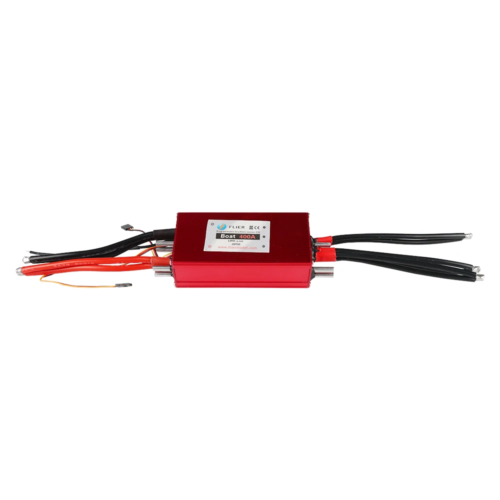 Водонепроницаемый контроллер скорости двигателя Flier 22S 400A ESC для радиоуправляемой лодки