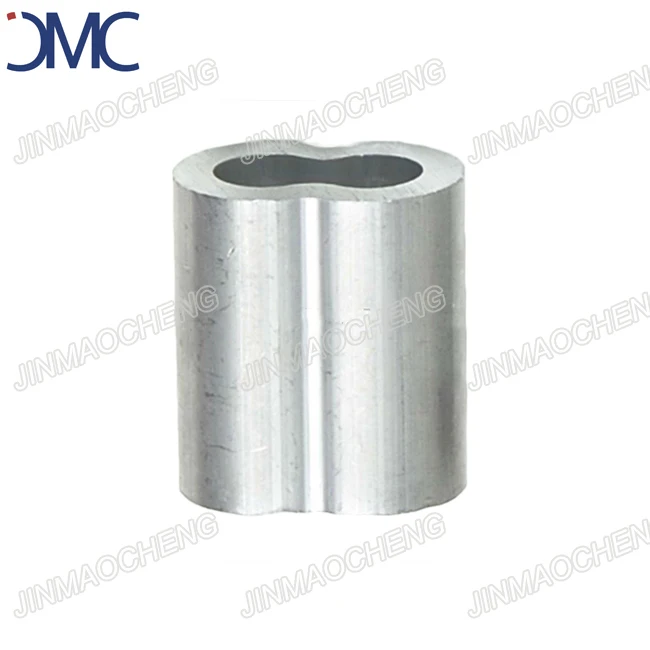 US Type Self Colored Aluminum 8 Shape Crimping Hose Ferrule