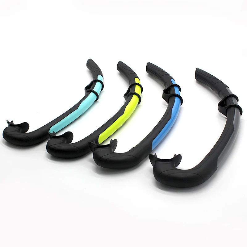 High Quality Semi-dry Snorkeling Freediving Snorkel Scuba Diving Tube for Breathing Underwater