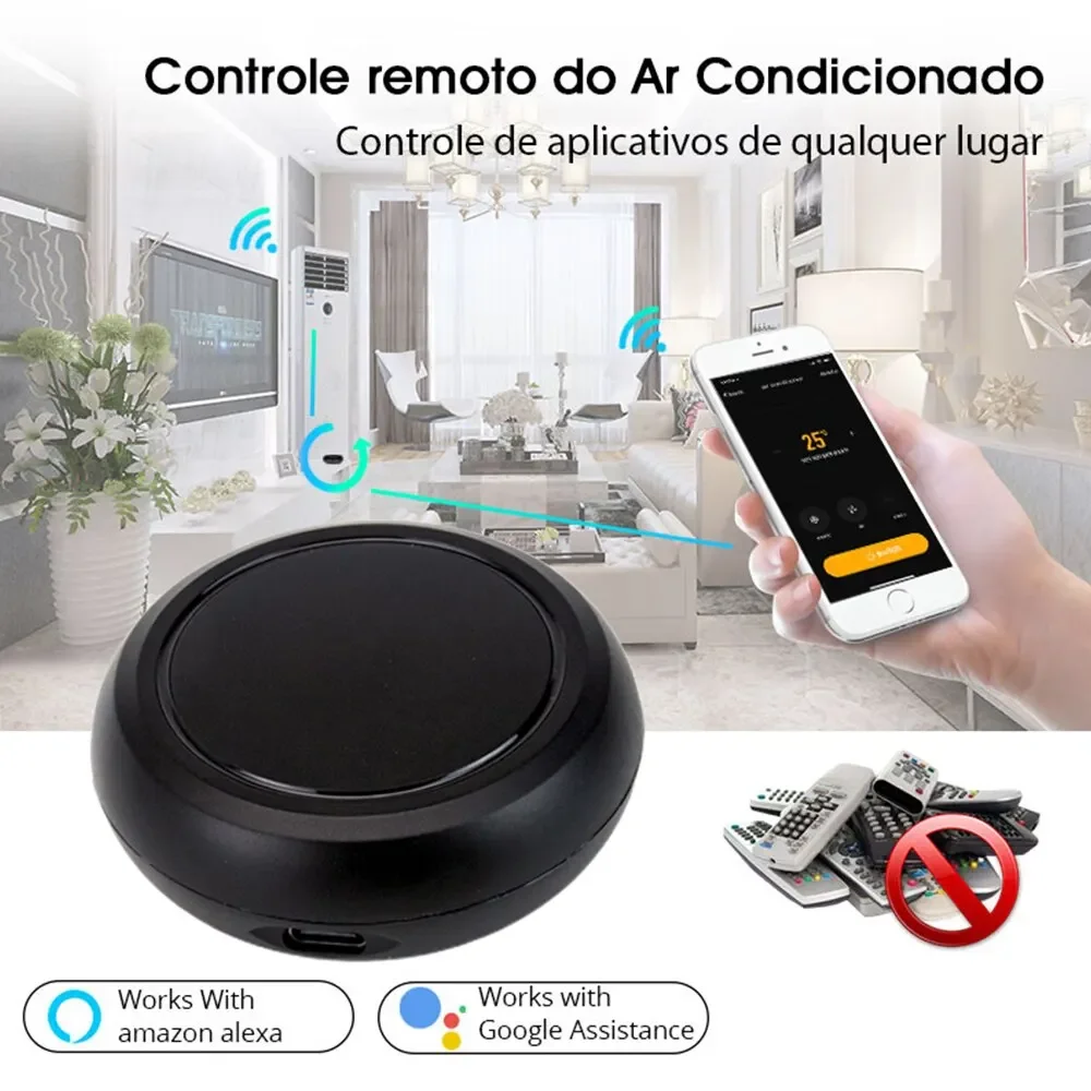 Smart IR Controller Wifi Smart Home Blaster Infrared Wireless Remote Control via Smart Life Tuya APP Work with Alexa Google Home