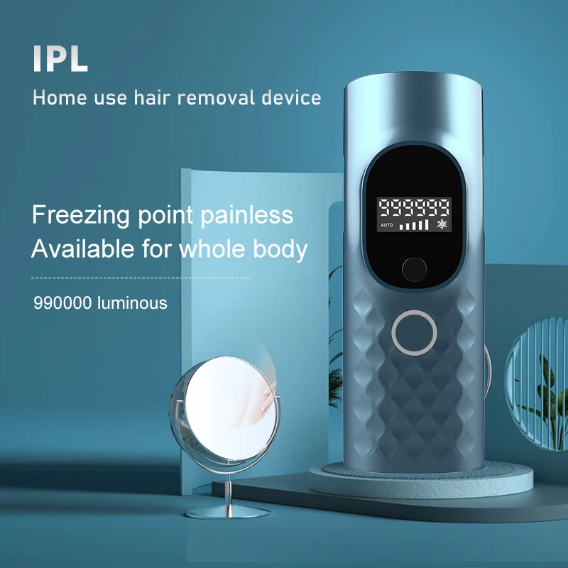 High Quality Painless and Non-damaging Hair Shaver Intelligent Home Handheld Portable Electric Hair Removal Instrument