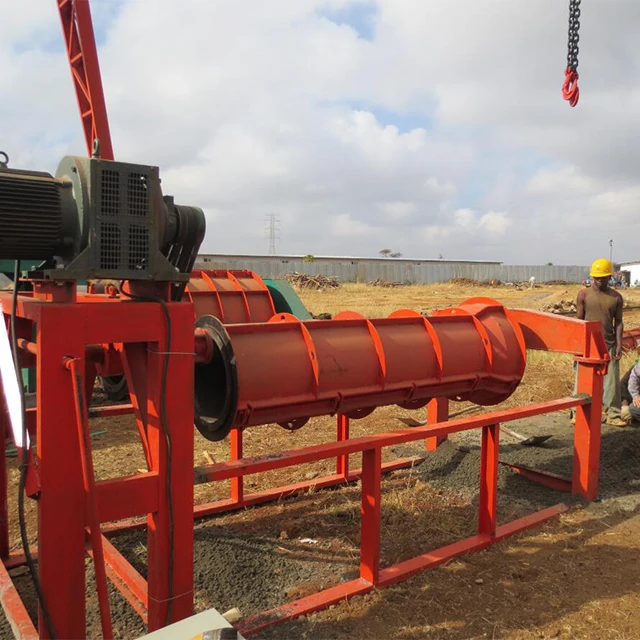 Brand New  Electric Concrete pipe Making Machine with Steel Mold Spun Concrete Pile for Manufacturing Plant Drain Pipe