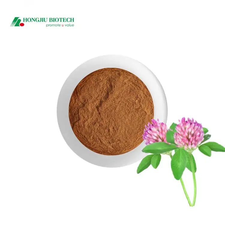 
Factory Supplier Red Clover Extract Powder Isoflavones 8% 