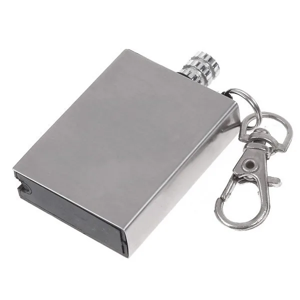 K074 Outdoor Survival Tool Flint Fire Starter Permanent Match Striker Keychain Portable Thousands of times Matches Key Chain