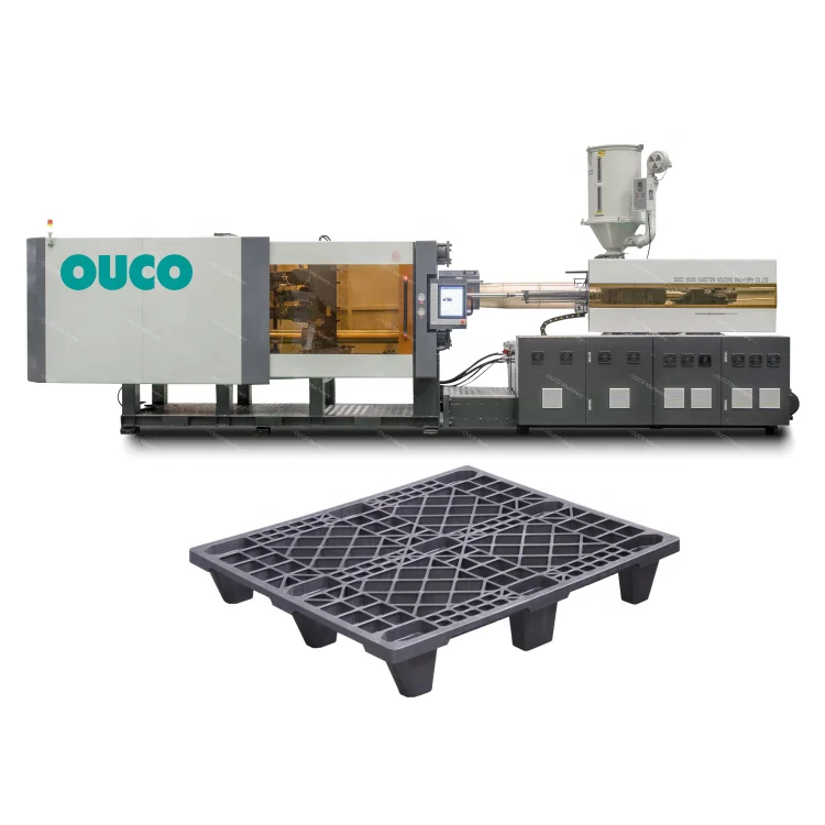 2500T injection molding machine for thermoplastic pallet hydraulic servo High speed High accuracy  Screw Model B