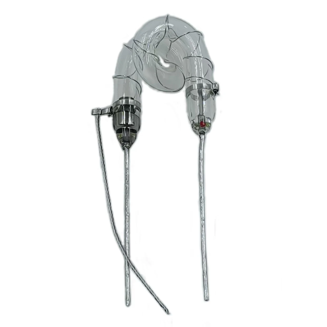 Spiral shaped flash tube suitable for fire warning light strobe speedometer