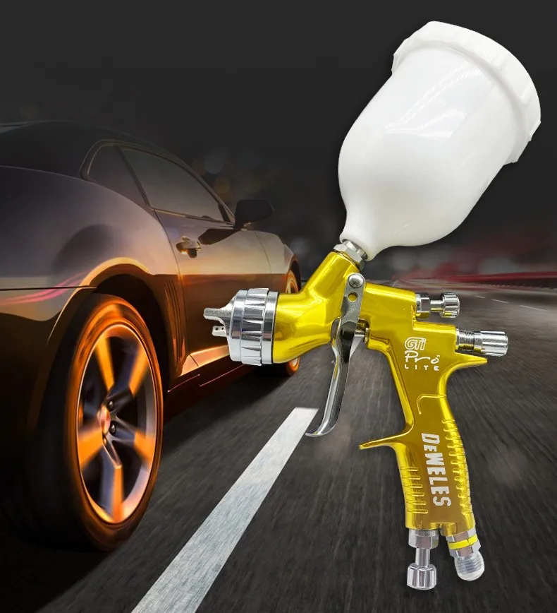 High Quality Auto Spray Paint Gun Handheld Car paint primer spray gun 600ml