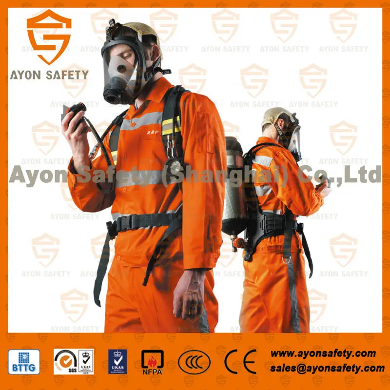 Fire fighter equipment for emergency fire use full face masky respiratory SCBA prices