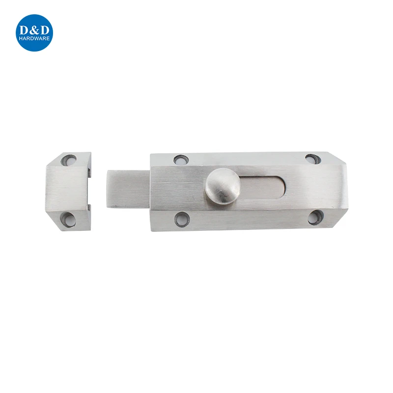 Stainless Steel Barrel Bolt Door Lock Latch Supplier Online Satin Finish Flush Bolt Tower Bolt