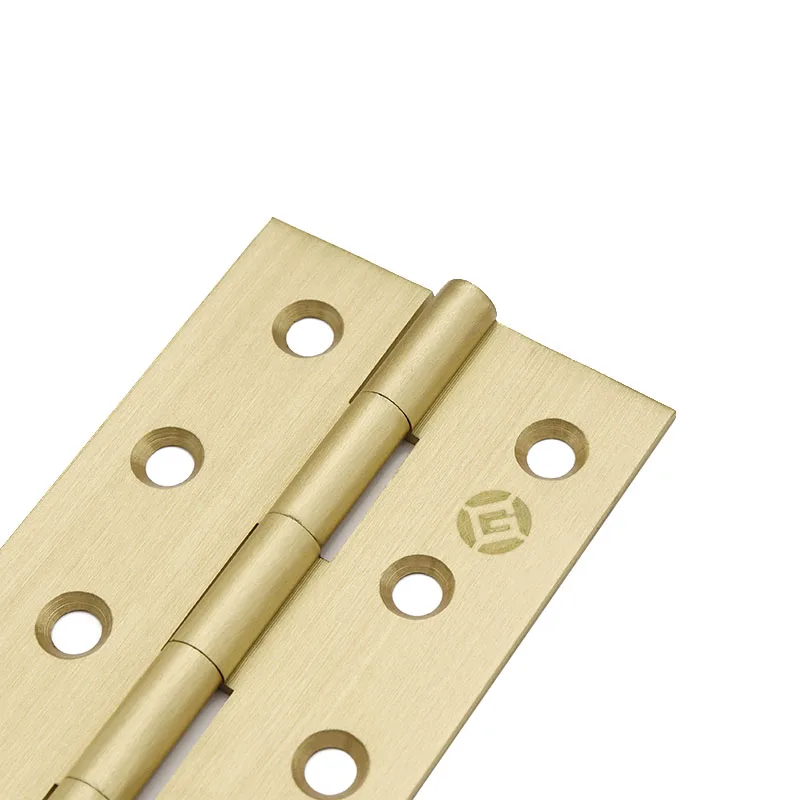 High-end Brass Hinges Jewelry Box Mini Door Hinge Kitchen Cabinet Door Copper Hinges Furniture Hardware