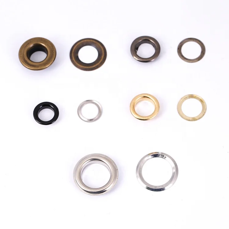 High Quality Cheap Round Grommet Metal Plastic Eyelet For Tag Shoes Garment Curtain