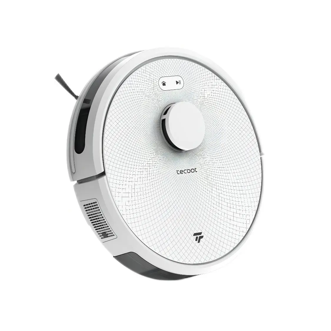 Робот-пылесос TECBOT, многофункциональный, Wi-Fi, управление через приложение, сухая и влажная уборка, лазерная навигация