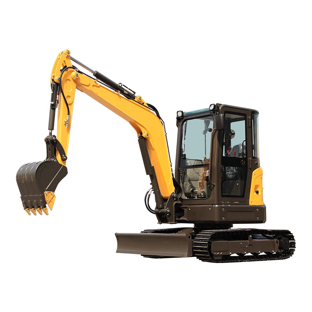 China Crawler excavator mower Kubota excavator second hand Diesel 1t excavator