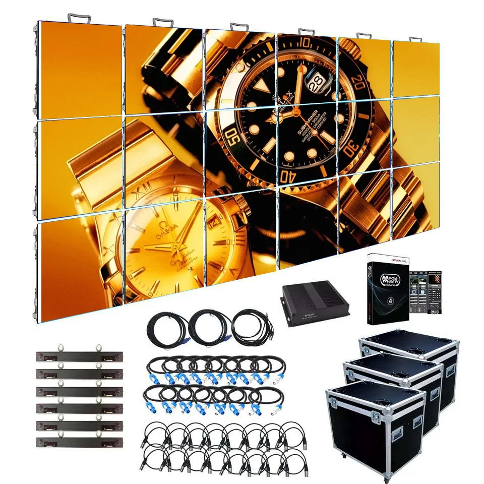 Outdoor Indoor HD Full Color Led Smart Billboard P2.6 P2.9 P3.91 P4.81Rental Led Screen Wall Screen LED Display for Bar