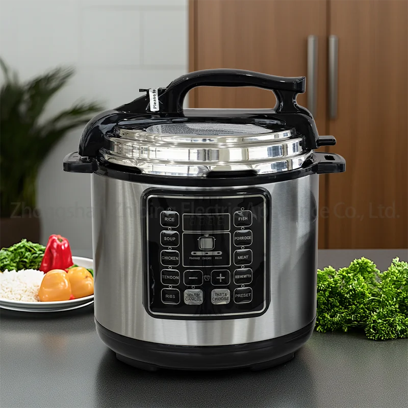 Professional Manufacturing Automatic Multiple Functions 10 in 1 Cook Rice Pot Commercial 6L Electric Pressure Cookers