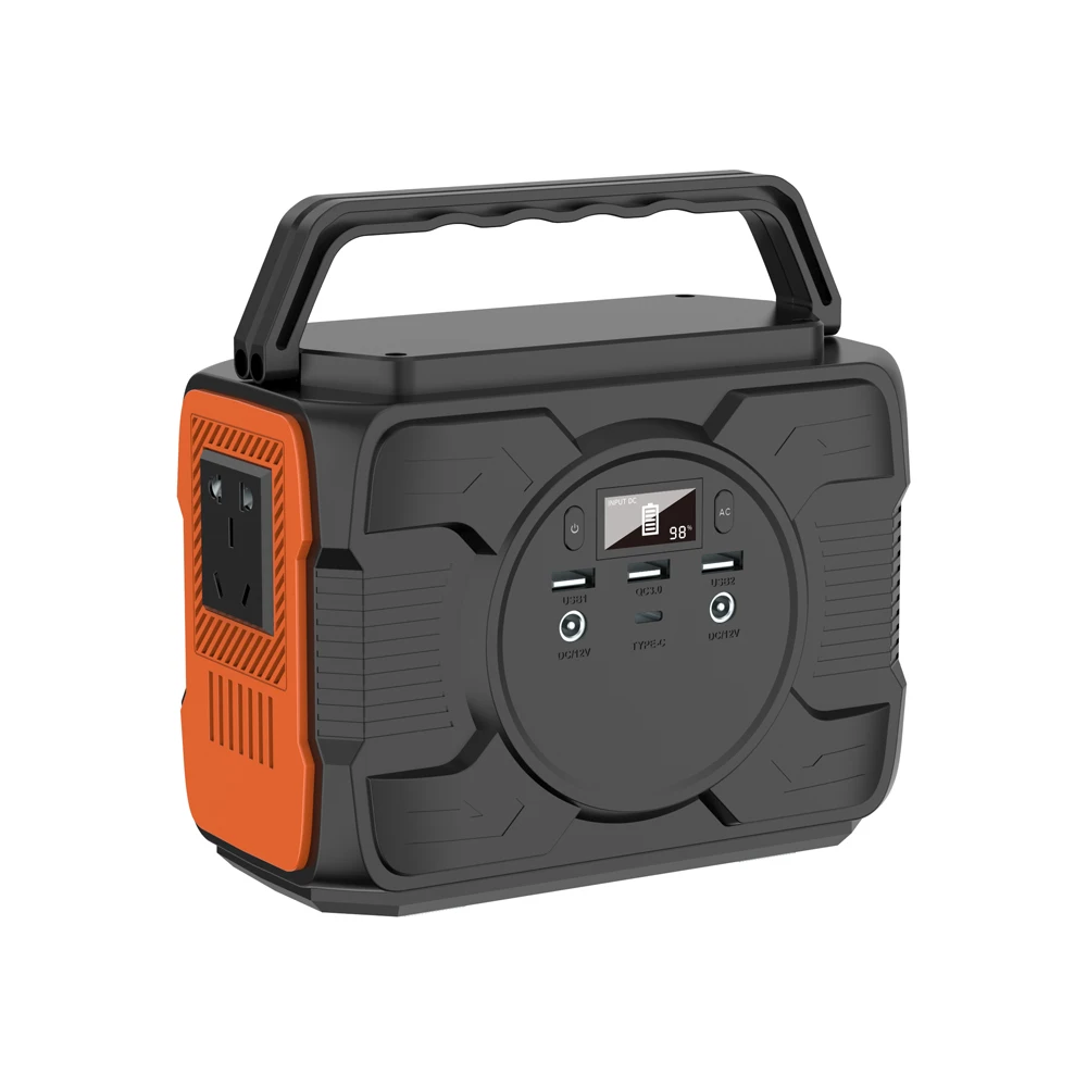 Portable Power Station 200w Solar Ac Generators 151wh Bank Outdoor Supply For Home Backup Lithium Emergency Unit With Powered