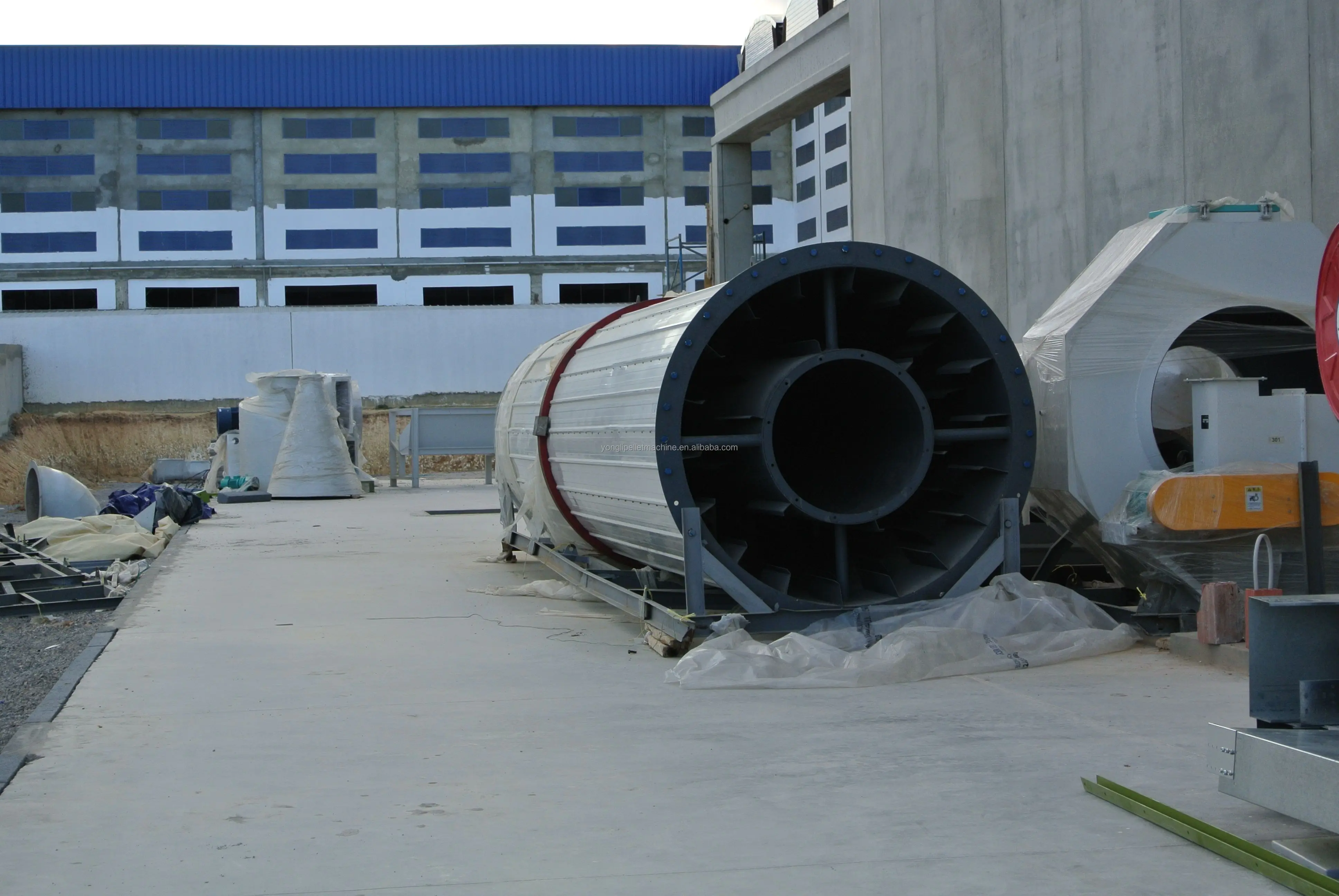 China 1-20tph High Performance Agriculture Waste Biomass Pellet Production Line PLC Control System Wood Engine Bearing