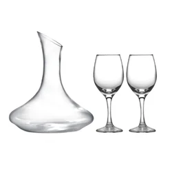 1800 ml Crystal Glass Wine Decanter/Wine Carafe with Handle