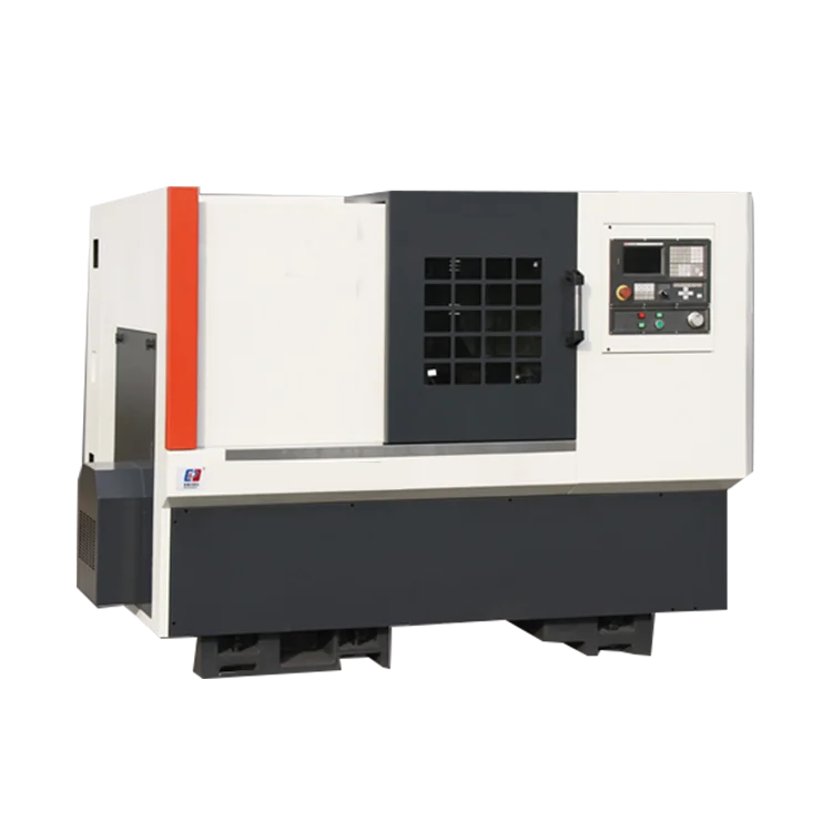 Customized Color Acceptable 3 Jaw Chuck Slant Bed hydraulic cnc metal spinning turning lathe machine