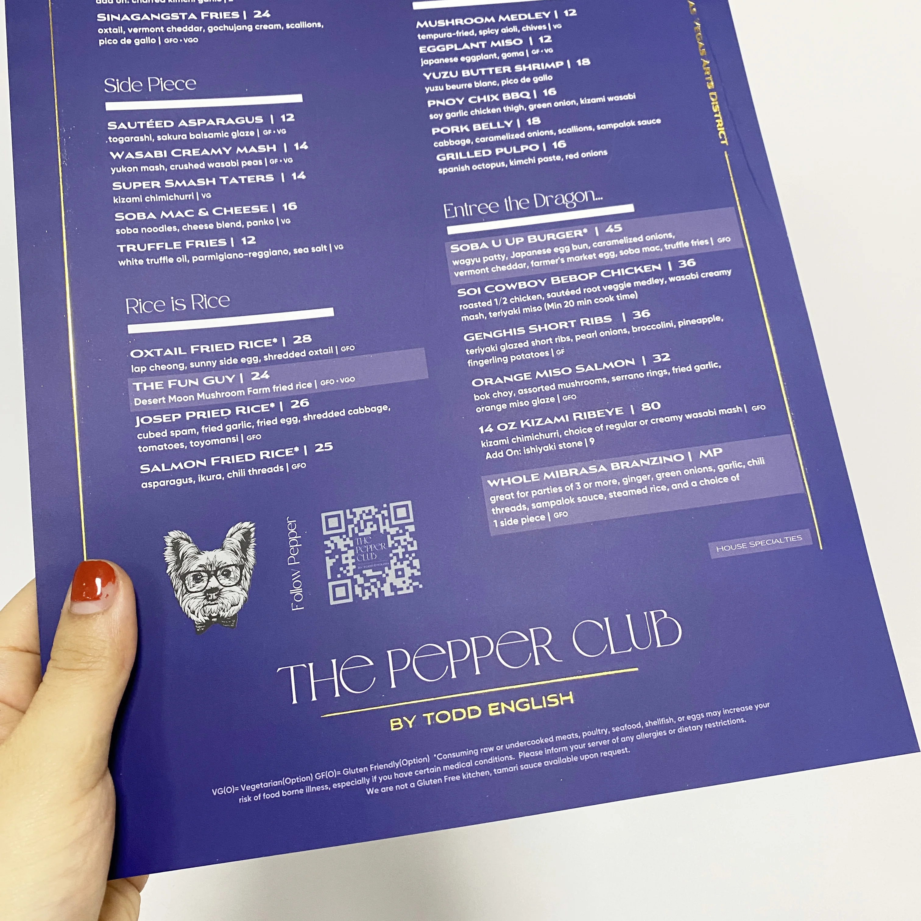 Custom Paper Printing Service A5 A4 Restaurant Takeaway Food Menu Flyers