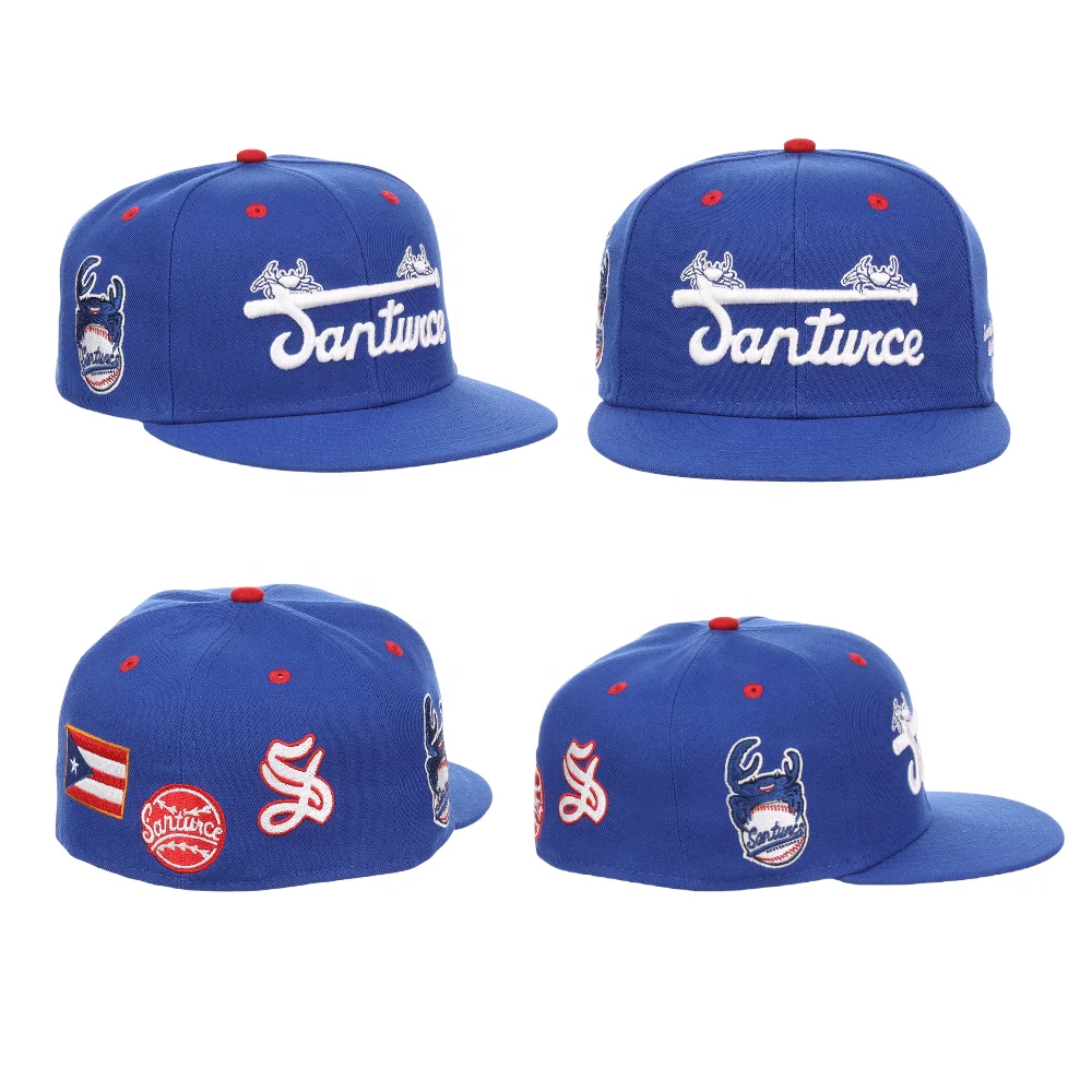 Gorras Custom logo fitted hats sports cap yupoong new high quality 3D embroidery flat brim baseball 6 panel snapback hats caps