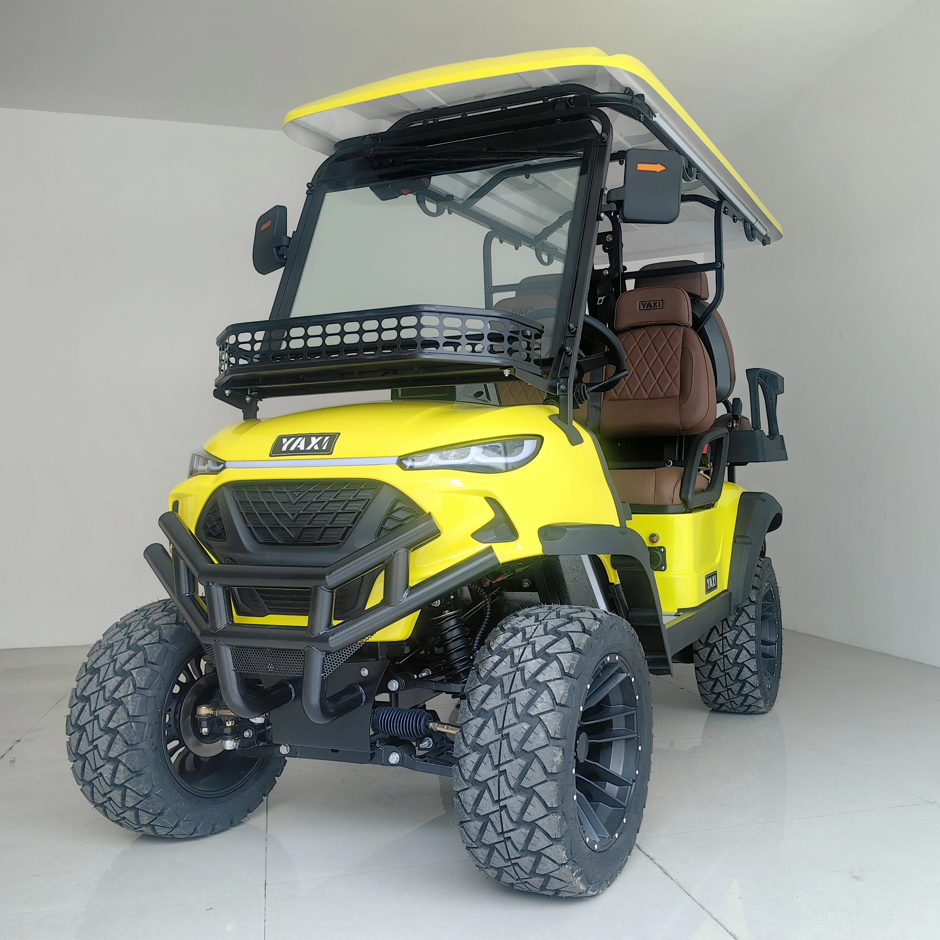 Customized 72V Lithium Battery Off-Road Hunting Buggy Electric Vintage/Antique/Classic Golf Cart