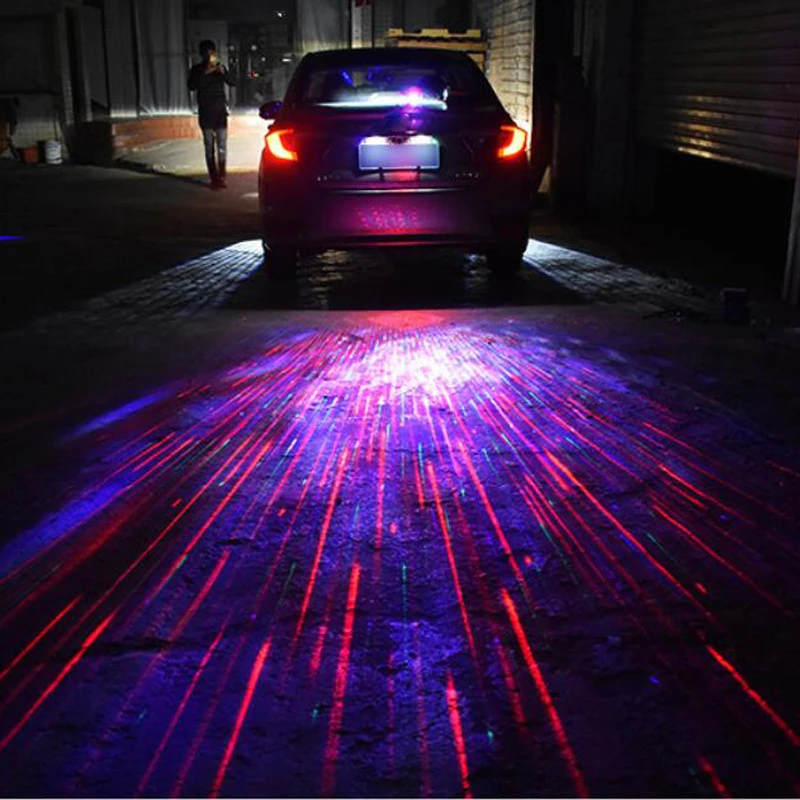 Автомобильная анти-лазерная проекционная лампа Задняя противотуманная фара Тормозная лампа указателя поворота Номерной знак Мете