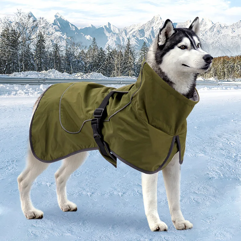dog jacket winter clothes  outdoor warm coat   waterproof  Wind-Proof thicken dog Apparel pet   clothes