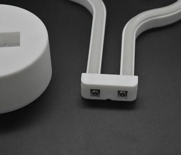 Cactus Shaped with Green Lamp Mini 3D Table Desk NightLights Baby Kids Flexible Led Neon Light With Baser For Home Decor Bedroom