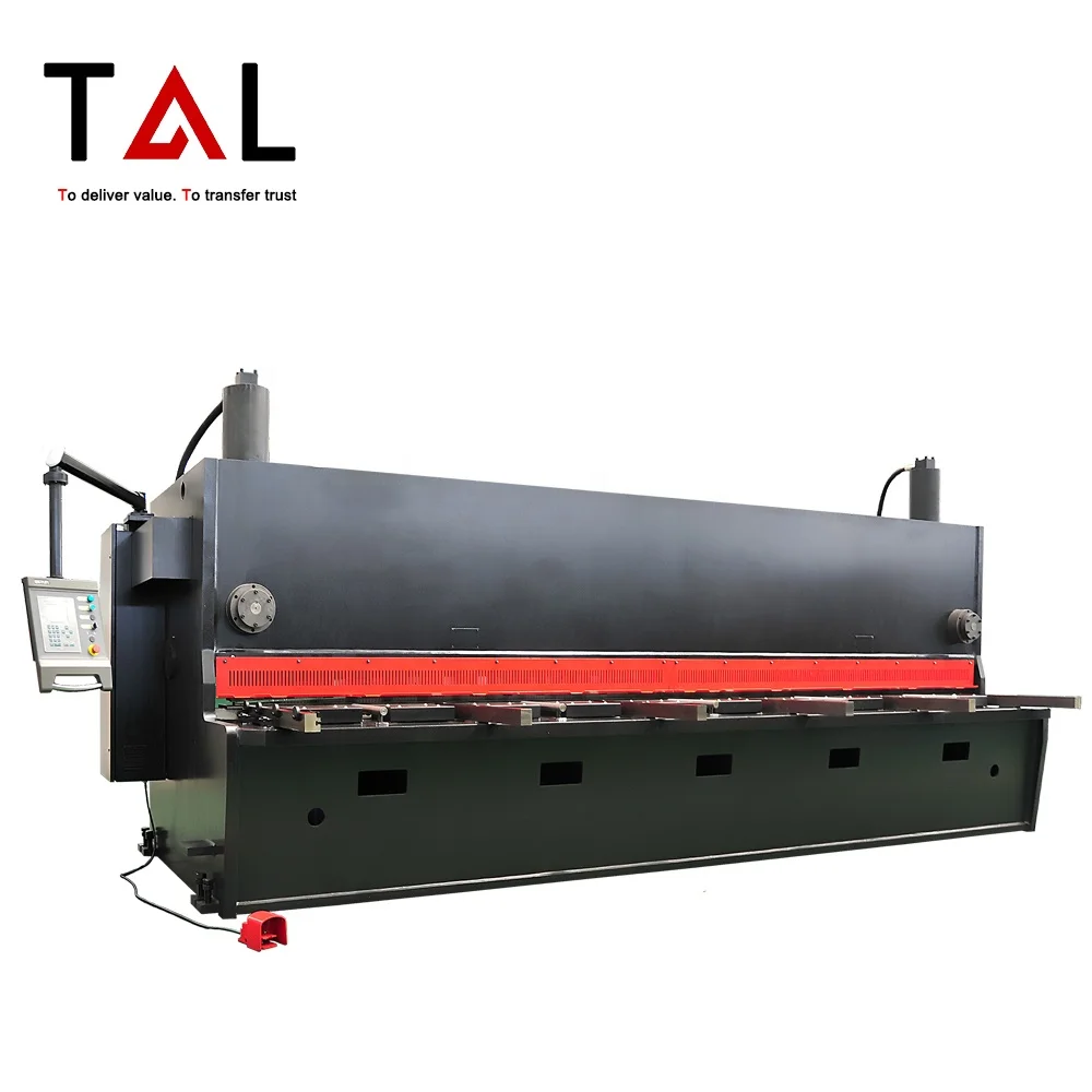 TL Cut Brand CNC shear cutter machine, guillotine metal shear with DAC310 CNC system