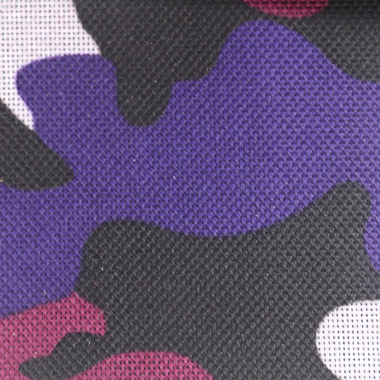 600D Polyester Oxford Heat Transfer Printing PU Coat Waterproof Fabric