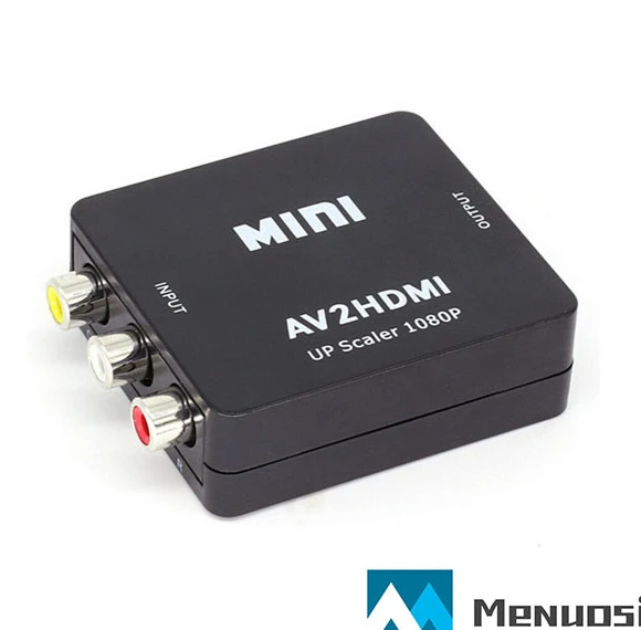 RCA AV to HD MI Converter Adapter Composite AV2HD MI Converter 1080P HDTV DVD
