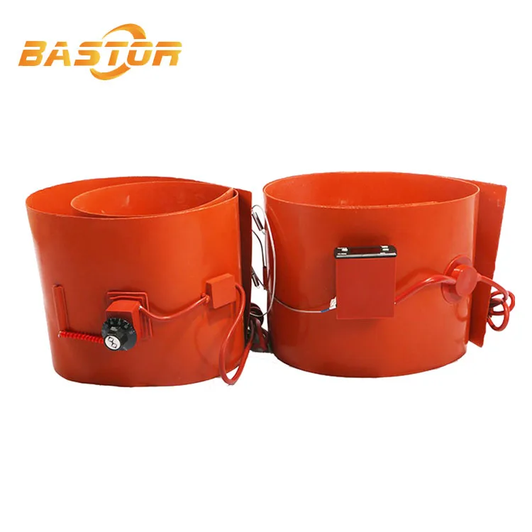 wholesale price 55 gallon 220v electric flexible silicone oil band drum heater for barrel