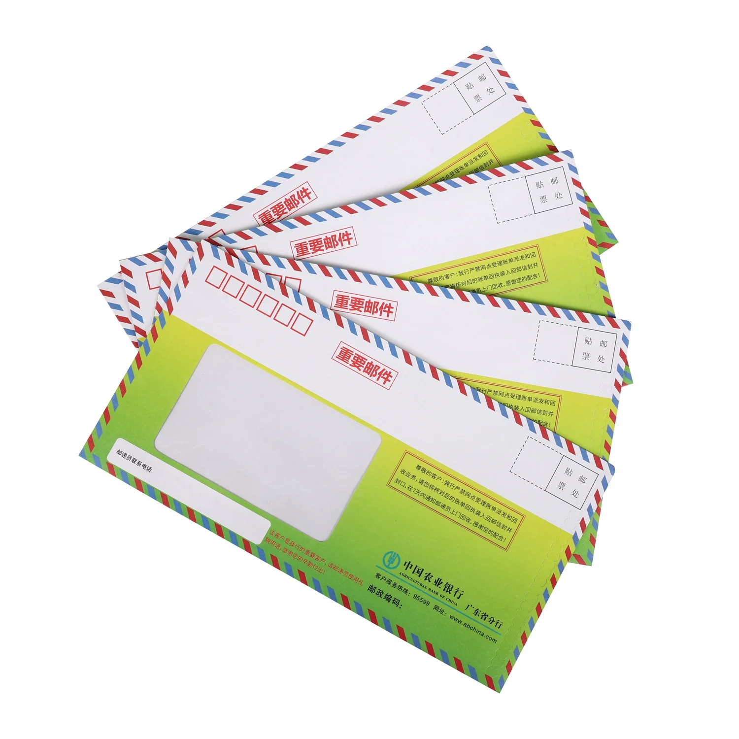 Wholesales Customized Envelope Printing Greeting/Post Envelope  Printing Services