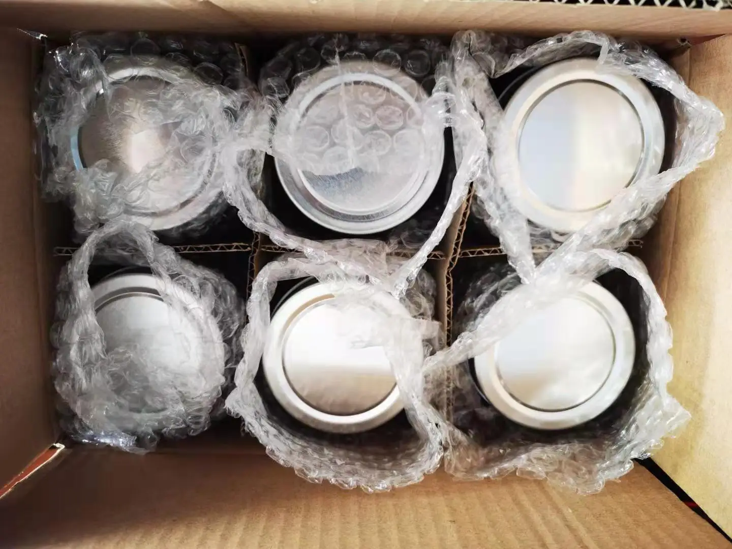 Airtight 1000 ml Ribbed Glass Jar With Glass Lid Food Storage Candy