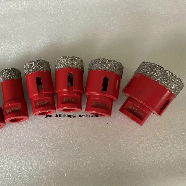 Алмазное сверло для керамической плитки 55 мм M14