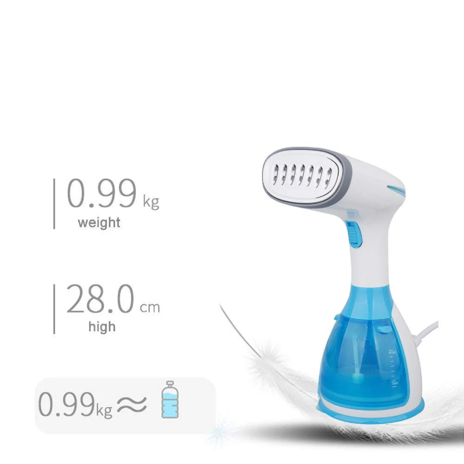 
1500W double protection high pressure easy to use garment steamer 