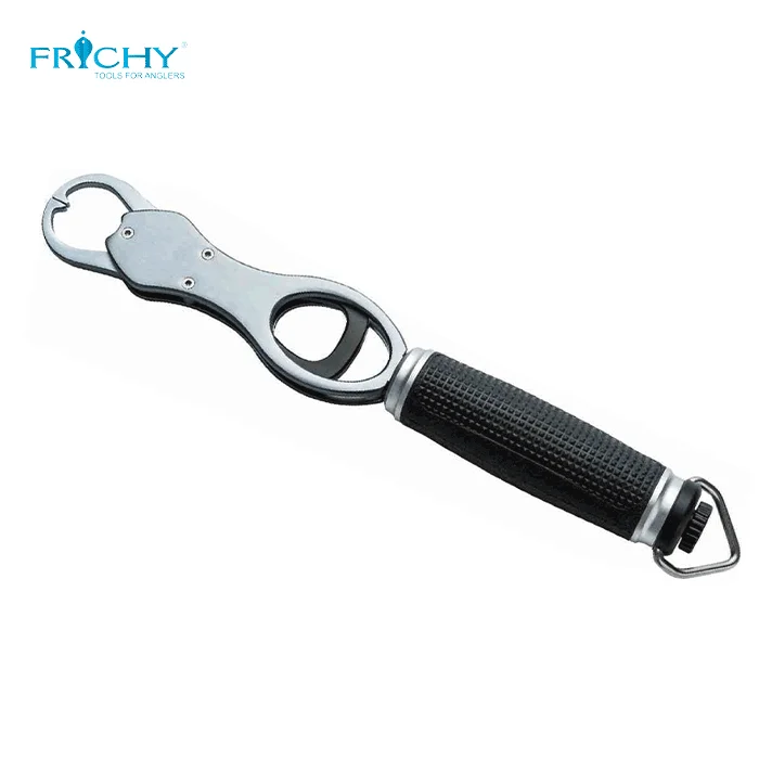 X31 Comfortable Rubber Handle And Light Weight Portable Aluminum Fish Lip Grip With Scale
