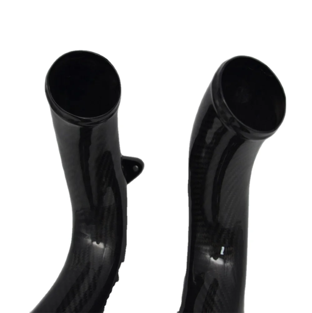 Custom Weave Twill Curved Bent Carbon Fiber Air Intake Pipe Exhaust Tube