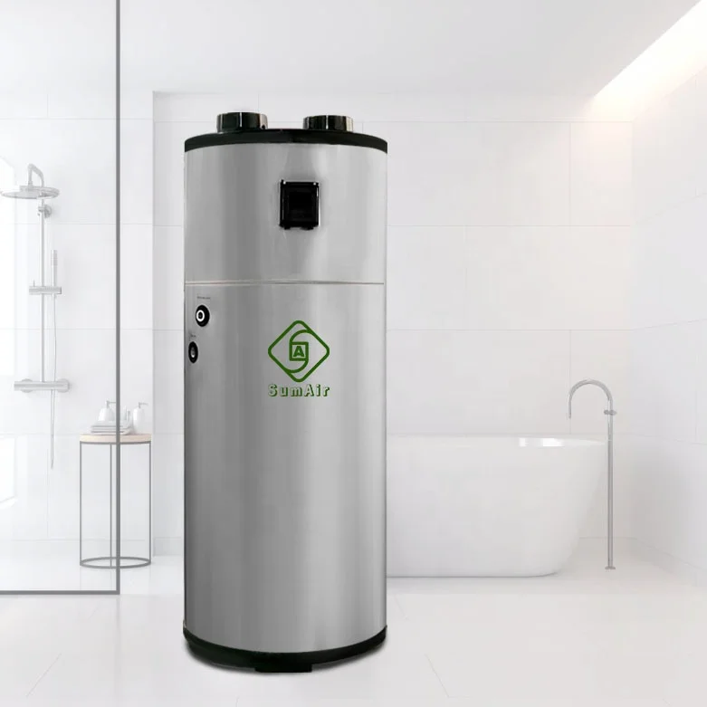 R290 R134A 3.5kw высокопроизводительная интеллектуальная сетевая система 150L резервуар для воды PV солнечный коллектор Отопление все в одном тепловой насос водонагреватель
