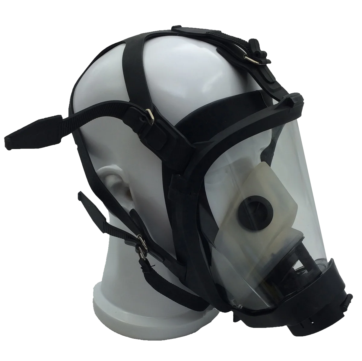 CE Standard high quality flame resistant silicon rubber Firefighting Equipment SCBA mask