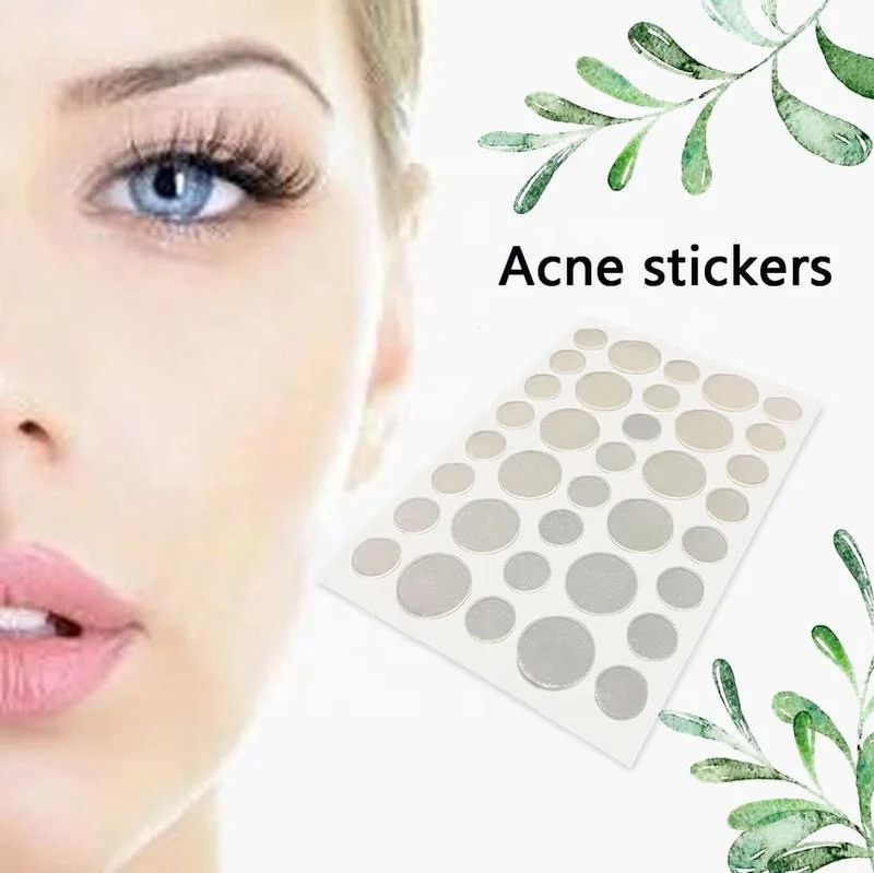 36 count Hydrocolloid Acne Pimple Patch for Covering Zits and Blemishes,Size can be selected according to the size of the acne