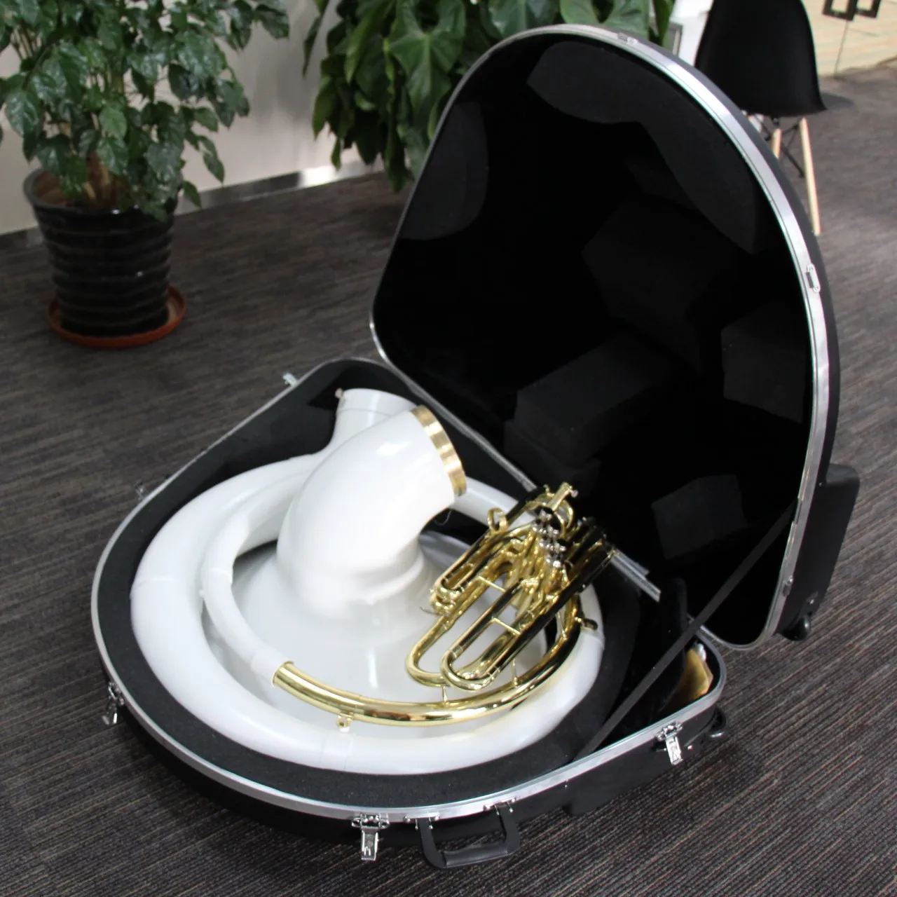 
Top quality brass instruments en plastique sousaphone fiberglass sousaphone en fibre de verre 